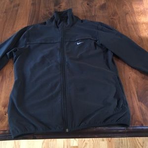 Nike dry fit zip up light jacket